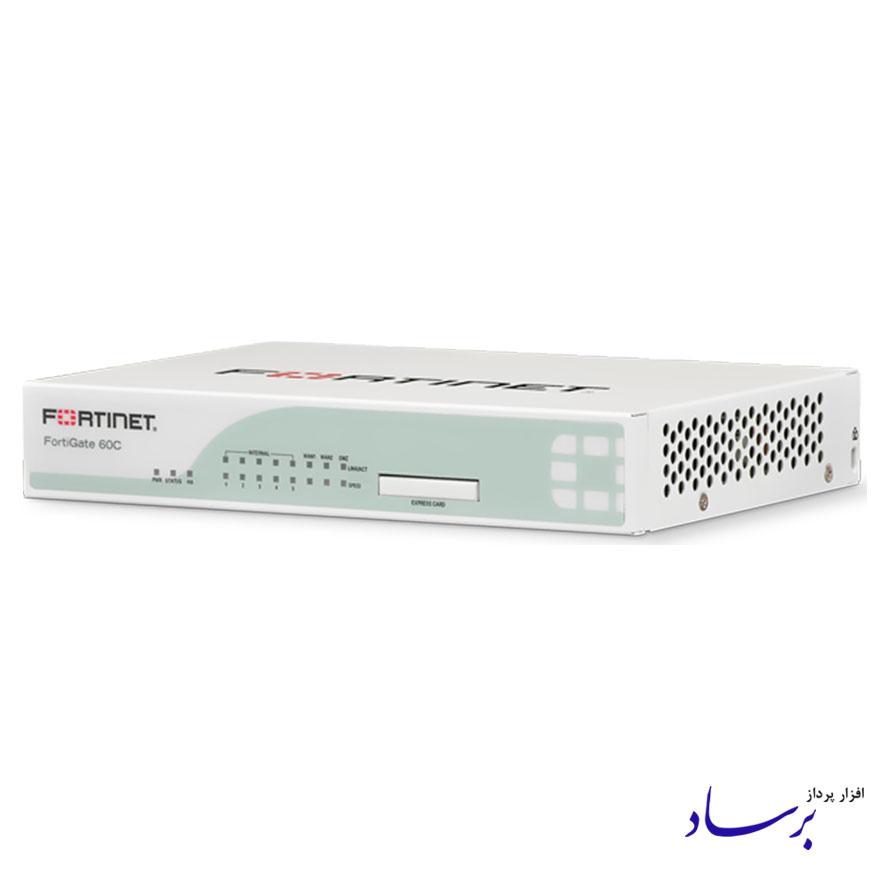 نمای کنار فایروال FortiGate 60C