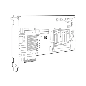 شماتیک حافظه کش رید کنترلر HP SMART ARRAY E200