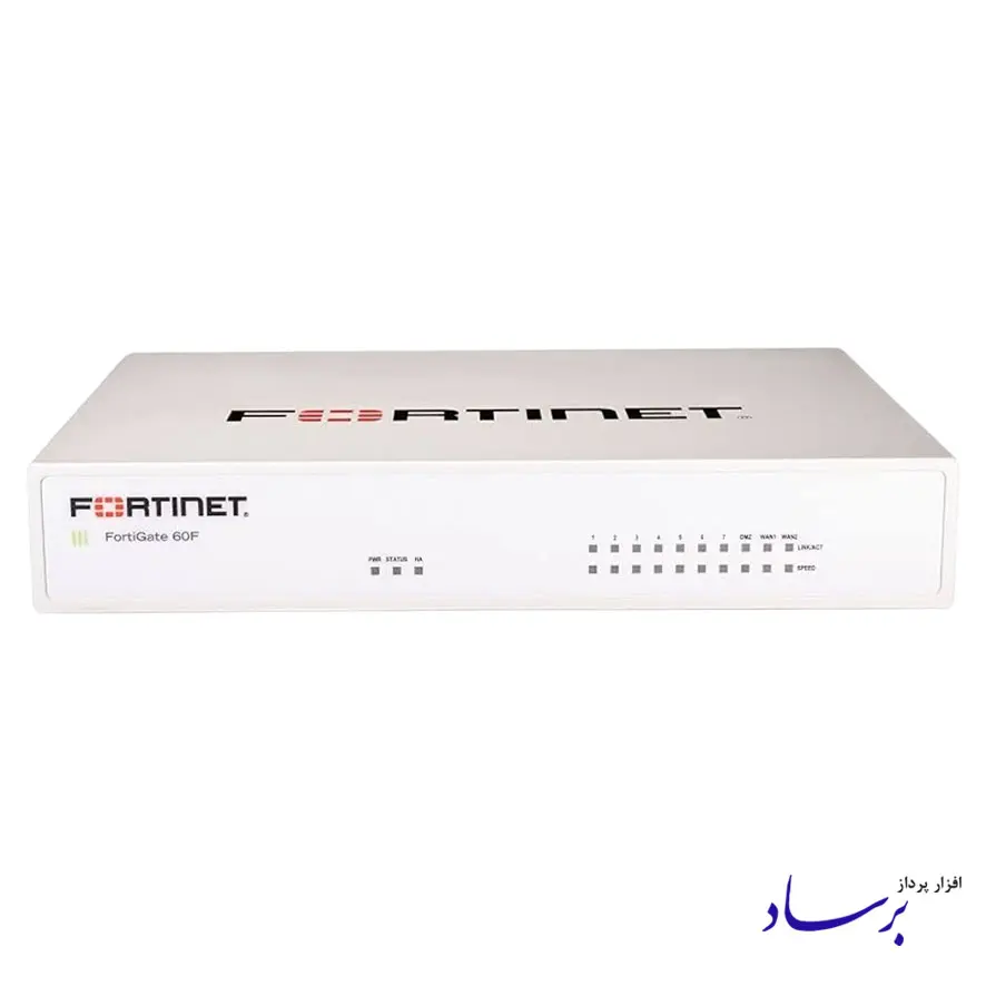 نمای جلو فایروال Fortinet FortiGate 60F